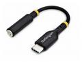 StarTech.com USB-C Audio Adapter to 3.5mm TRRS Jac