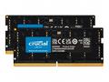 Crucial - DDR5 - sada - 128 GB: 2 x 64 GB - SO-DIM