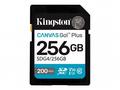 Kingston paměťová karta 256GB SDXC Canvas Go Plus 