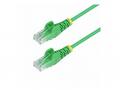 StarTech.com 50cm Green Slim CAT6 Ethernet Cable, 