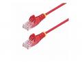 StarTech.com 50cm Red Slim CAT6 Ethernet Cable, Sn