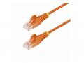 StarTech.com 1.5m Orange Slim CAT6 Ethernet Cable,