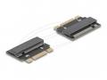 Delock - Adaptér rozhraní - M.2 Key B+M samec na M