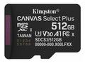 KINGSTON 512GB microSDXC CANVAS Plus Memory Card 1