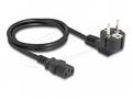 Delock - Elektrický kabel - power CEE 7, 7 pravoúh