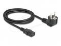 Delock - Elektrický kabel - power CEE 7, 7 pravoúh