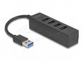 Delock - Rozbocovac - 5 Gbps, USB-A - 4 x USB 3.2 