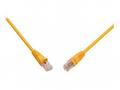 SOLARIX patch kabel CAT6 UTP PVC 3m žlutý snag pro