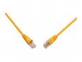 SOLARIX patch kabel CAT6 UTP PVC 1m žlutý snag pro