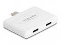 Delock - USB adaptér - USB-C (M) do USB-C (F) - Di