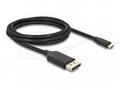 Delock - USB kabel - USB-C (M) do DisplayPort (M) 