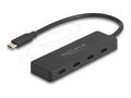 Delock - Rozbocovac - 10 Gbps - 4 x USB-C - deskto