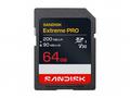 SanDisk Extreme PRO - Pametová karta flash - 64 GB