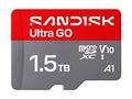 SanDisk MicroSDXC karta 1,5TB ULTRA GO(190MB, s, U
