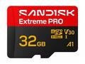 SanDisk Extreme PRO - Pametová karta flash - 32 GB