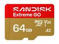 SanDisk Extreme Go - Pametová karta flash - 64 GB 