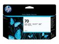 HP Ink Cartridge No. 70, Photo Black, 130ml