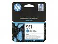 HP 951 - 9 ml - azurová - originální - Officejet -