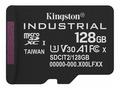 Kingston Industrial, Micro SDXC, 128GB, UHS-I U3, 
