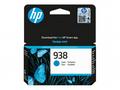 HP 938 - 10 ml - azurová - originální - Officejet 