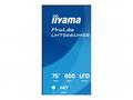 iiyama ProLite LH7566UHSB-B1AG - 74.5" Trída úhlop
