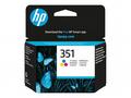 HP 351 - 3.5 ml - barva (azurová, purpurová, žlutá