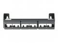Panduit - Propojovací panel - černá - 12 portů