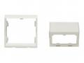 Panduit MINI-COM French Faceplate Kit - Kryt zásuv