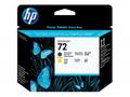 HP Printhead 72, Matte Black and Yellow
