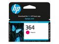HP Ink Cartridge 364, Magenta, 300 stran