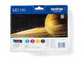 LC-1100 VALBP (inkoust multipack-černá+tři barvy)