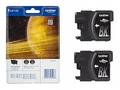 BROTHER inkoustová náplň LC-1100 BKBP2, multipack,