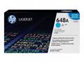 HP 648A Cyan LJ Toner Cart, CE261A (11,000 pages)