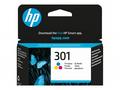 HP Ink Cartridge 301, Color, 165 stran