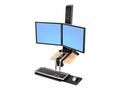 ERGOTRON WorkFit-S, Dual Sit-Stand Workstation, na