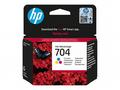 HP 704 - Barva (azurová, purpurová, žlutá) - origi