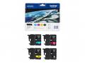 Brother LC-985 sada inkoustů - black, magenta, yel