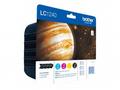 Brother LC-1240 sada inkoustů - black, magenta, ye
