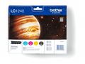 LC-1240VALBP (inkoust multipack-černá+tři barvy)