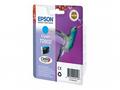Epson T0802 - Azurová - originální - blistr s RF, 
