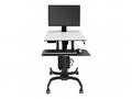 Ergotron WorkFit-C Single HD - Sedící, stojící pra
