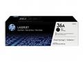 HP tisková kazeta černá, 2-pack CB436AD