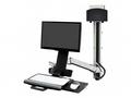 Ergotron StyleView Sit-Stand Combo System - Montáž