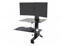 ERGOTRON WorkFit-S, Dual Sit-Stand, nastavitelný s