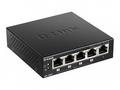 D-Link DES 1005P - Přepínač - neřízený - 4 x 10, 1