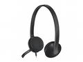 Logitech Corded USB Headset H340 - EMEA - BLACK