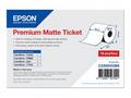 Premium Matte Ticket - Roll: 80mm x 50m