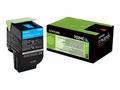 Lexmark 702HC - Vysoká výtěžnost - azurová - origi