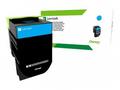 Lexmark 702XCE - Extra vysoká výtěžnost - azurová 