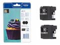 Brother LC-123BKBP2 (inkoust multipack - 2x černá)